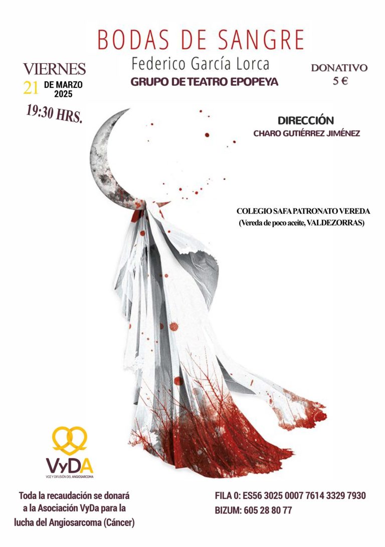 Lee más sobre el artículo Representación de la obra Bodas de Sangre de Federico García Lorca