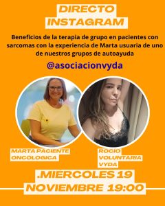 Lee más sobre el artículo Beneficios de una terapia de grupos en pacientes con sarcomas