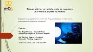 Lee más sobre el artículo Diálogo abierto sobre la radioterapia en sarcomas