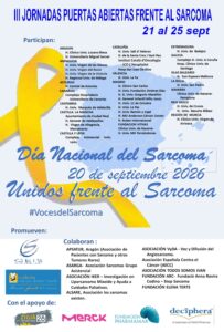 Lee más sobre el artículo III Jornada de Puertas Abiertas al Sarcoma